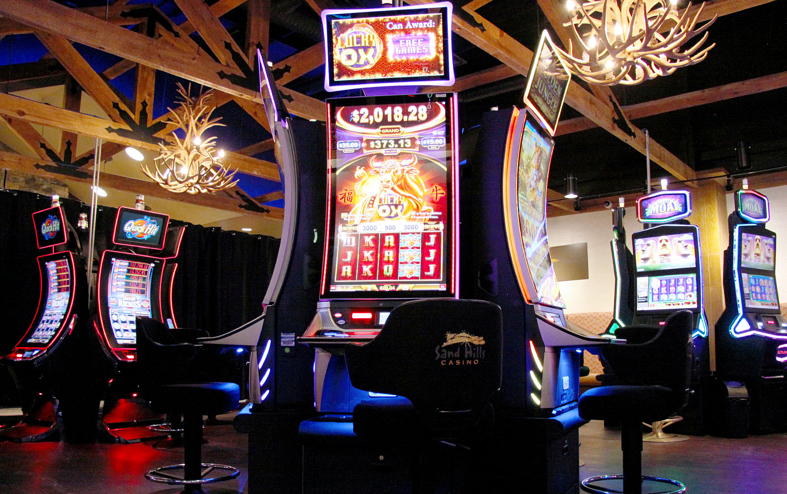 New Slot Machines - Sand Hills Casino